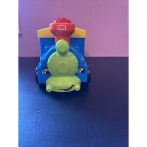 Fisher Price Little People Musical Safari Train & Wagon Only ~ Works great Clean